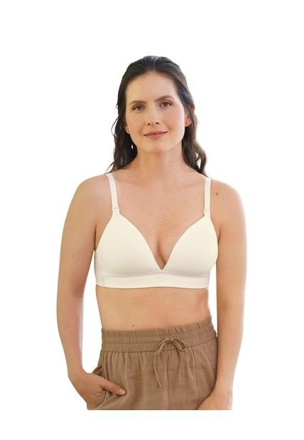 Brasieres Lactancia Beige LEONISA 91015