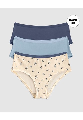 Panties Hipsters Y Cacheteros Leonisa 12771X3 Leonisa