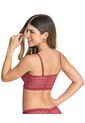 Top Con Detalles De Encaje En Escote Y Espalda 091093 Rojo de Leonisa