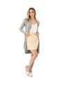 Ropa Exterior Saco Gris LEONISA F5468 de Leonisa