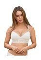 Brasier En Encaje Sin Arcos 091149 Crudo de Leonisa