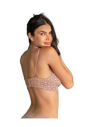 Brasier En Encaje Sin Arcos 091149 Rosa