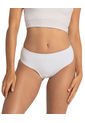 Panty Clásico Alto En Pierna Con Control Moderado En El Abdomen 092052 Blanco de Leonisa