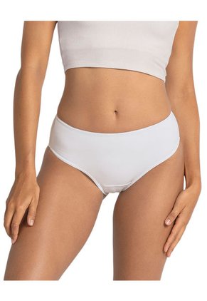 Panty Clásico Alto En Pierna Con Control Moderado En El Abdomen 092052 Blanco