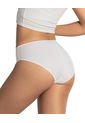 Panty Clásico Alto En Pierna Con Control Moderado En El Abdomen 092052 Blanco de Leonisa