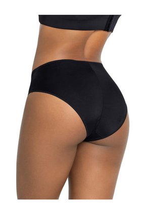 Panty Clásico Alto En Pierna Con Control Moderado En El Abdomen 092052 Negro