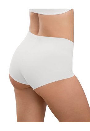 Bóxer Efecto Invisible Tiro Alto 092064 Blanco