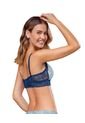 Bralette En Encaje Sexy Y Natural 091009 Estampado Azul de Leonisa