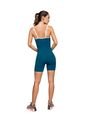 Enterizo Deportivo Corto Con Control De Abdomen 195617 Azul de Leonisa