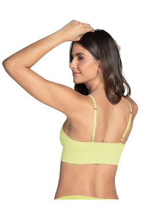 Top En Tecnología Seamless Con Textura Acanalada Natural Comfort 091088 Amarillo