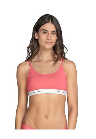 Top En Algodón Escote Redondo 091092 Rosado Leonisa