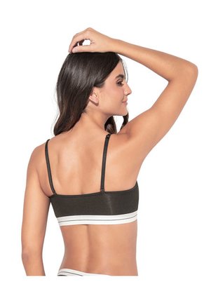 Top En Algodón Escote Redondo 091092 Negro