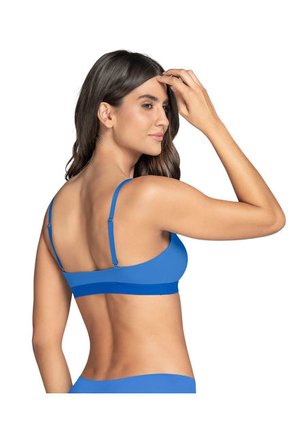 Daily-Sexy Top Con Abertura Frontal 091098 Azul