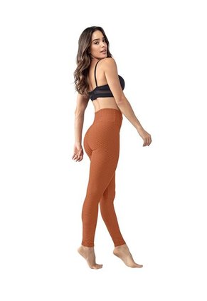 Legging Levanta Cola Que Moldea Los Glúteos Y Afina El Abdomen Y La Cintura 441006 Rojo