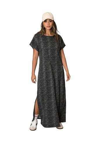 Vestido Largo Con Escote En Espalda Con Tiras Para Anudar J2763 Multicolor Leonisa