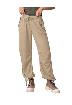 Pantalón Tiro Bajo Bota Recta J3013 Beige