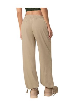 Pantalón Tiro Bajo Bota Recta J3013 Beige