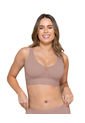 Brasier Tipo Top De Copas Extraíbles Totalmente Cómodo Y Liviano Flexi Brastop 091048 Rosa de Leonisa