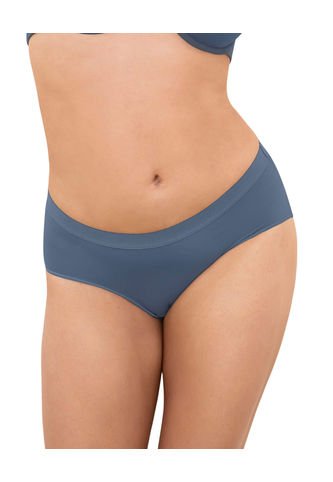 Hípster Cómodo Y Suave De Buen Cubrimiento 012686 Azul Grisáceo Leonisa