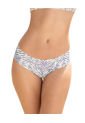Panty Hípster Invisible Ultraplano Sin Elásticos Y De Pocas Costuras 012722 Estampado Lineas de Leonisa