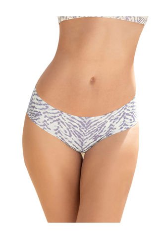 Panty Hípster Invisible Ultraplano Sin Elásticos Y De Pocas Costuras 012722 Estampado Lineas Leonisa