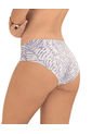 Panty Hípster Invisible Ultraplano Sin Elásticos Y De Pocas Costuras 012722 Estampado Lineas de Leonisa
