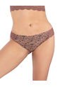 Brasilera Invisible Con Toques De Encaje En Laterales 012968 Estampado Manchas de Leonisa
