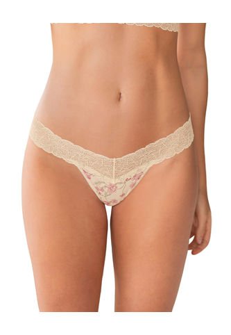 Brasilera Con Encaje En Cintura Y Tela Lisa 092042 Crudo Leonisa