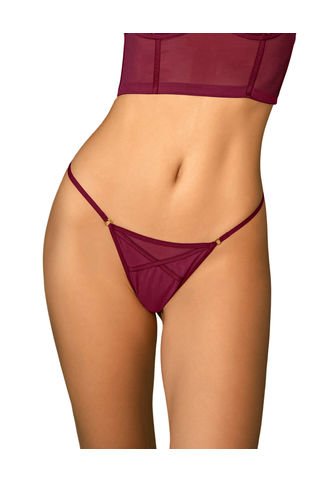 Tanga Brasilera Con Detalles En Tul 092056 Vino Leonisa