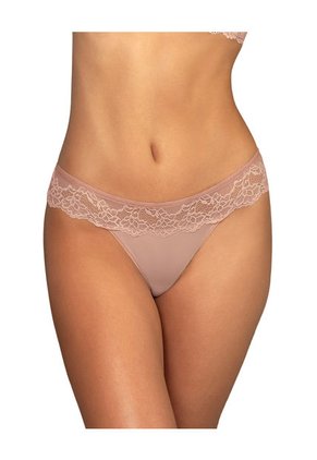 Panty Cachetero En Encaje Y Tul Increíblemente Sexy 092057 Rosa Vieja