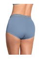 Paquete X 3 Panties Clásicos Con Toques De Encaje 118X3 Lila Empolvado / Verde / Azul Empolvado de Leonisa