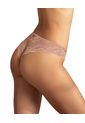 Panty Cachetero En Encaje Y Tul Increíblemente Sexy 092057 Rosa Vieja de Leonisa