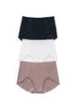 Paquete X 3 Panties Clásicos De Apariencia Invisible 12882X3 Multicolor de Leonisa