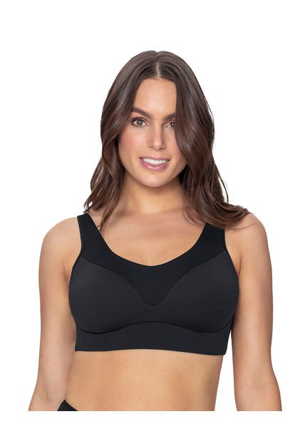 Brastop De Uso Diario Sin Arco Leonisa Negro