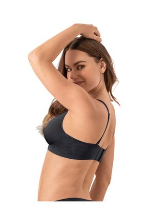 Brasier Sin Arco Total Comodidad Elemental Bra Leonisa Negro
