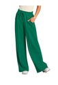 Pantalón Tipo Jogger Con Bota Ancha J2721 Verde de Leonisa