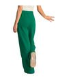Pantalón Tipo Jogger Con Bota Ancha J2721 Verde de Leonisa