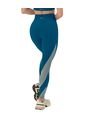 Legging Con Mallas Laterales Leonisa Active By Silvy Araujo 195626 Azul de Leonisa