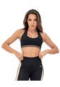 Top Deportivo Espalda Atlética Leonisa Active By Silvy Araujo 19AA24 Negro de Leonisa