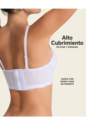 Brasieres Realce Alto Blanco LEONISA 011877