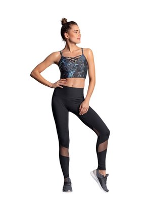 Ropa Deportiva Legging Deportivo Negro LEONISA 195509