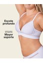 Brasieres Básico Blanco LEONISA 011977 de Leonisa