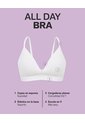 Brasier Ultracómodo Sin Arcos Ni Estructuras Internas 011977 Rosado de Leonisa