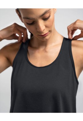 Camiseta Deportiva De Secado Rápido Y Silueta Semiajustada 195336 Negro