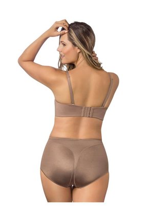 Panties Panty Control Suave Marrón LEONISA 01214