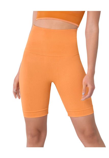 Ropa Deportiva Short Naranja LEONISA 195571
