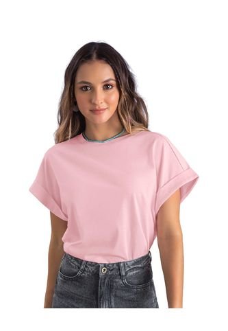 Leonisa Camiseta Con Cuello Redondo J2299S Rosa Leonisa