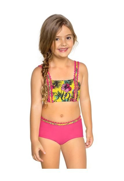 Bikini de Niña con Minishort