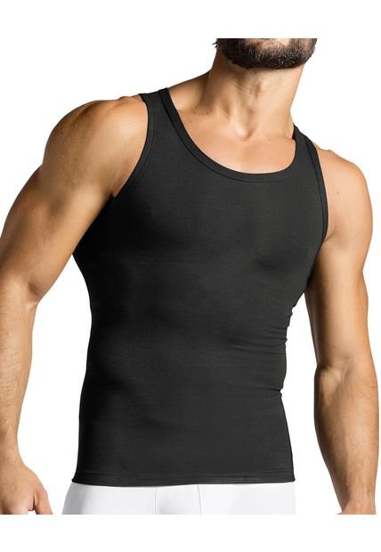 Masculino Faja Control De Abdomen Negro Leonisa 035012