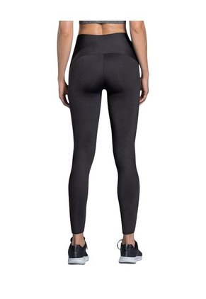 Legging Deportivo Tiro Alto De Control Y De Secado Rápido 012916 Negro